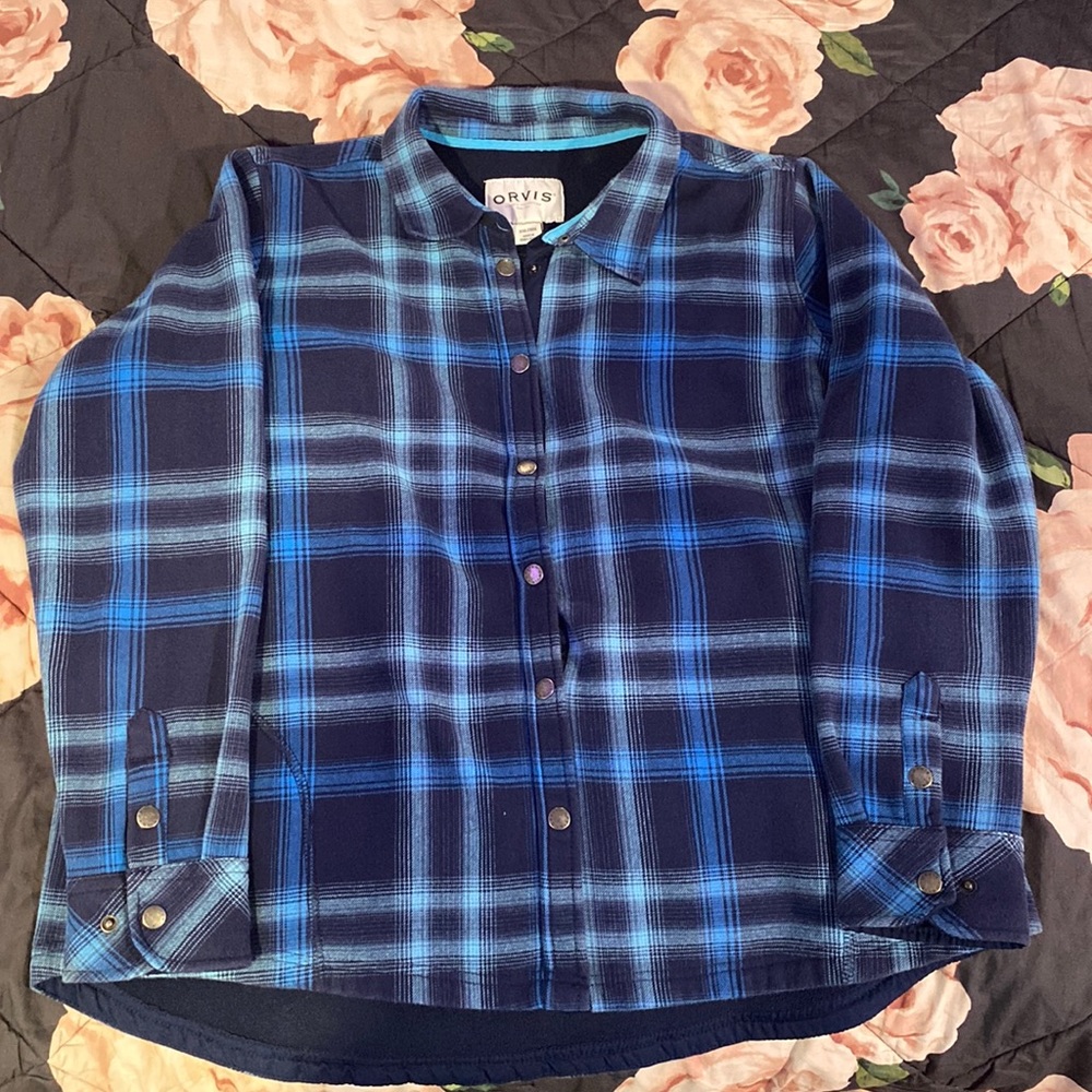 XXL Orvis Flannel Jacket